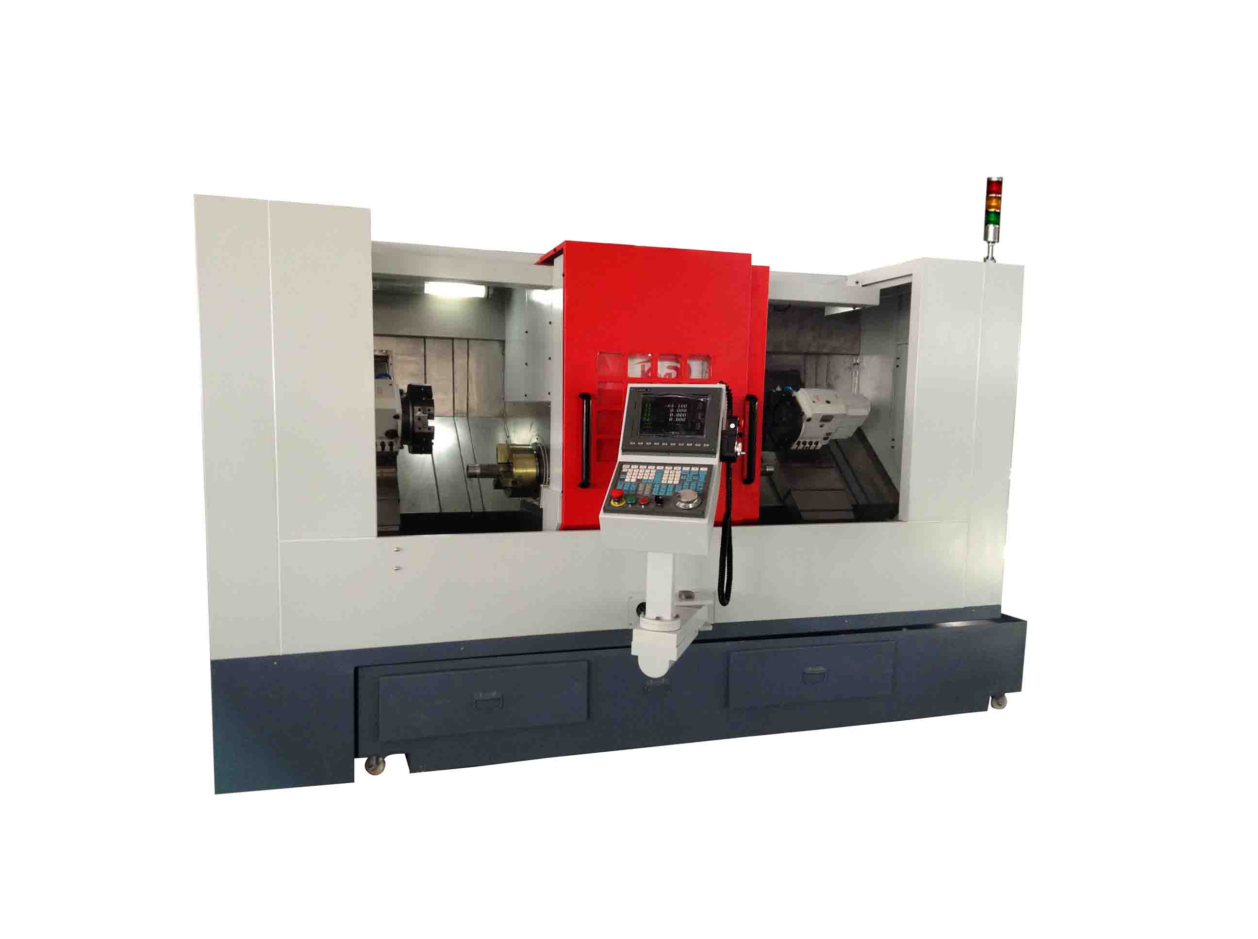 雙端面數控車床